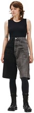 Balenciaga Black & Grey denim shorts 202404